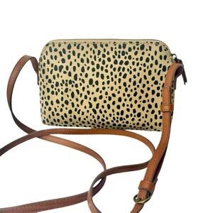 Universal Thread Crossbody Purse Cheetah Animal Print Faux Leather Bag
